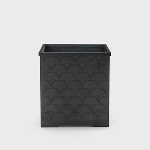 Byarums bruk Relief bloempot Zwart