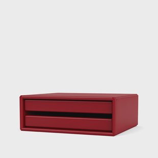 Montana CLASSIFY organizer 30x35,4 cm beetroot 165