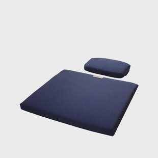 Grythyttan Stålmöbler A3 kussenset nek/zitkussen Sunbrella blauw