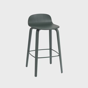Muuto Visu barkruk 65 cm Dark green-Dark green