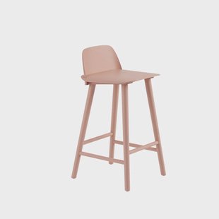 Muuto Nerd counter stoel Tan rose