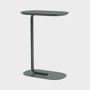 Muuto Relate Bijzettafel H: 73,5 cm Dark green