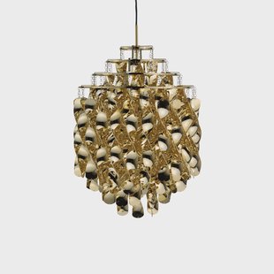Verpan Spiral SP01 hanglamp goud