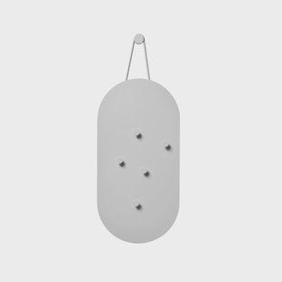 Zone Denmark A-Bulletin Board prikbord soft grey, magneten inbegrepen