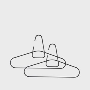 Zone Denmark A-Hanger kledinghanger black, 2-pack