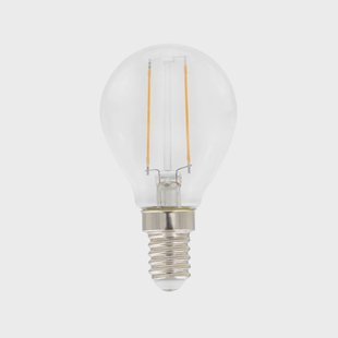Airam Airam Filament LED- bolvormige lamp lichtbron helder, niet dimbaar e14, 2w