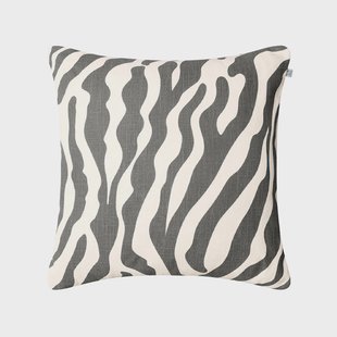 Chhatwal & Jonsson Zebra Outdoor kussen 50x50 cm grey/offwhite, 50 cm