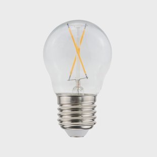 Airam Airam Filament LED-gloeilamp lichtbron helder, niet dimbaar, 2-filament e27, 1w