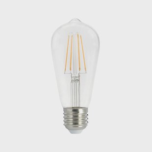 Airam Airam Filament LED Edison lichtbron Klaar-dimbaar-4-filament e27-5w