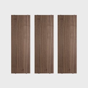 String String plank walnoot, 58x20 cm, 3-pack