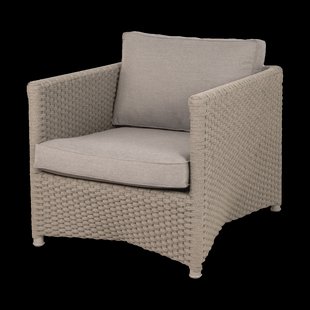 Cane-line Diamond loungestoel soft rope Cane-Line Natté taupe