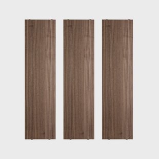 String String plank walnoot, 78x20 cm, 3-pack