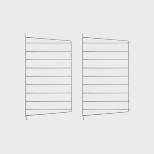 String String Outdoor wandpaneel verzinkt, 50x30 cm, 2-pack