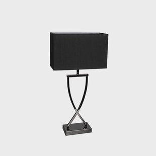 By Rydéns Omega Tafellamp zwart/chroom, h52