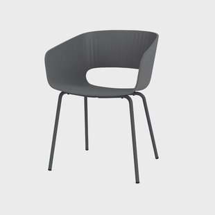 Montana Marée 401 stoel anthracite gelakt metalen onderstel