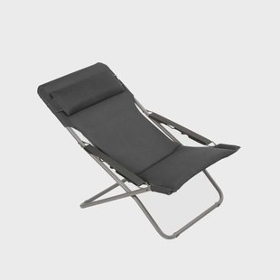 Lafuma Transabed BeComfort zonnestoel Becomfort dark grey