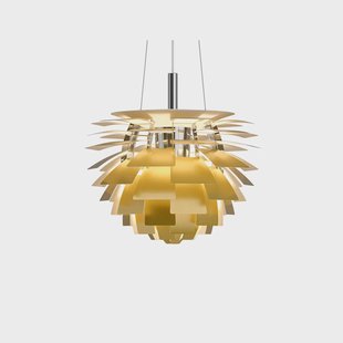 Louis Poulsen PH Artichoke hanglamp LED Messing, Ø48 cm