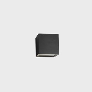 Light-Point Cube muurlamp black