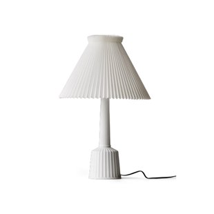 Lyngby Porcelæn Esben klint tafellamp wit, h.65 cm Lyngby Porcelæn Esben klint tafellamp wit, h.65 cm