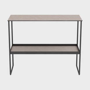LIND DNA Console Bull Sidetable warm grey