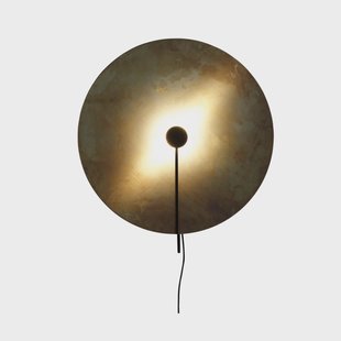Konsthantverk Sol wandlamp messing ruw, xl Konsthantverk Sol wandlamp messing ruw, xl