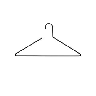 LIND DNA Slim kledinghanger black