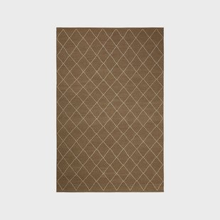 Chhatwal & Jonsson Diamond Vloerkleed Mocha/offwhite, 230x336 cm
