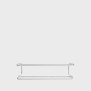 Essem Design Classic 650 schoenenrek wit/wit, 2 niveaus, 100 cm