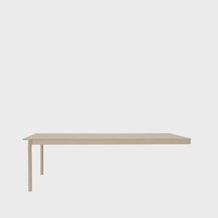 Muuto Linear System End Module tafel Oak veener-Oak 240x142 cm