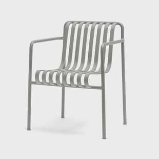 HAY Palissade Dining armstoel Sky grey