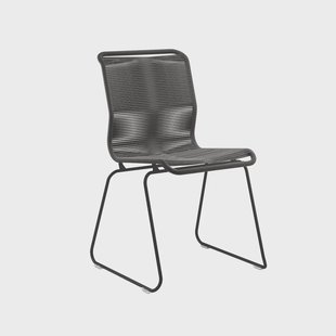 Montana Panton One stoel zwart, papier/zwartgelakt