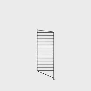 String String vloerpaneel zwart, 85x30cm, 1-pack String String vloerpaneel zwart, 85x30cm, 1-pack