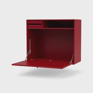 Montana STUDIO wandbureau beetroot 165