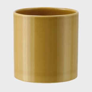 Scandi Living Sleek bloempot Ø15 cm Mustard