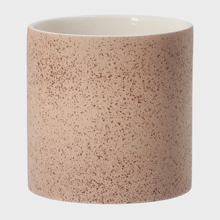 Scandi Living Speckled bloempot Ø15 cm Rust