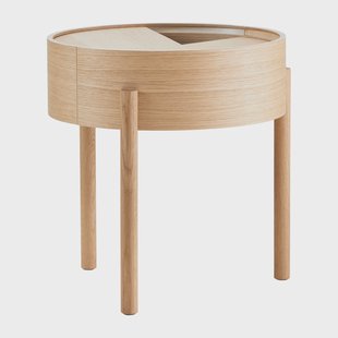 Woud Arc bijzettafel Geolied eikenhout Woud Arc bijzettafel Geolied eikenhout