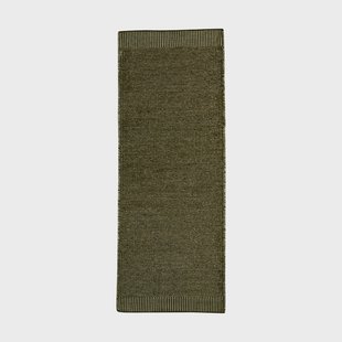 Woud Rombo vloerkleed mosgroen 75x200 cm