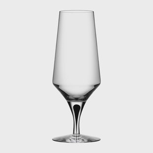 Orrefors Metropol bierglas 46 cl Clear / Black