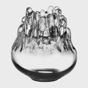 Kosta Boda Polar kandelaar klein 19 cm Transparant