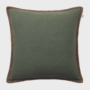Chhatwal & Jonsson Arun kussenhoes 50x50 cm Forest green-terracotta