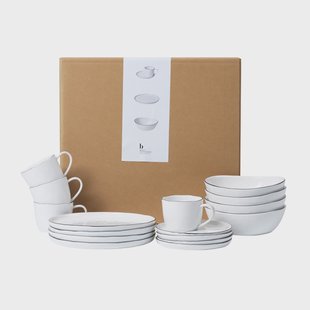 Broste Copenhagen Nordic Salt ontbijtset 16-delig