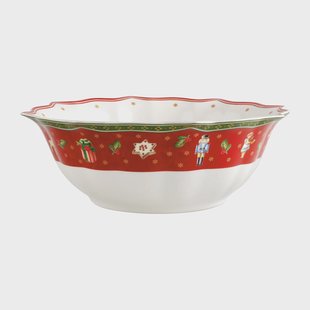 Villeroy & Boch Toy's Delight saladeschaal Ø31,5 cm Wit-rood