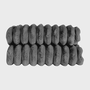 Sagaform Esther fleeceplaid Grijs