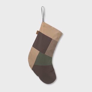 Ferm Living Patchwork kerstsok multi