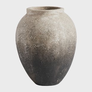 MUUBS Story bloempot h28 cm Ø23 cm Grijs