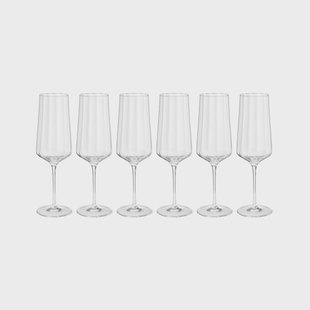Georg Jensen Bernadotte champagneglas 6-pack 27cl