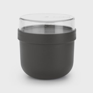 Brabantia Make & Take ontbijtkom 0,5 L Donkergrijs