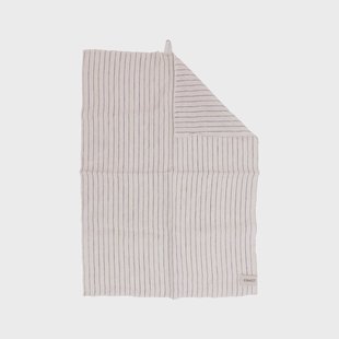 ERNST Ernst keukenhanddoek gestreept 50x70 cm Blauw-beige