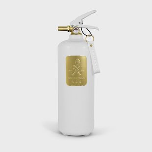 Solstickan Design Solstickan brandblusser 2 kg Wit-goud