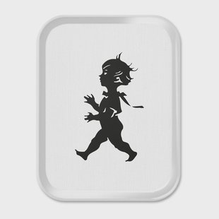 Solstickan Design Solstickan dienblad 28x36 cm Wit